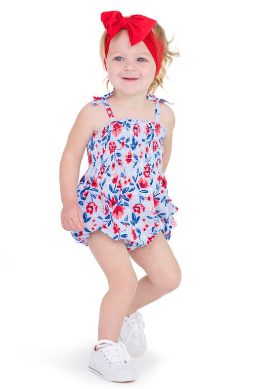 Shop Rufflebutts Morning Glory Smock Bubble Romper