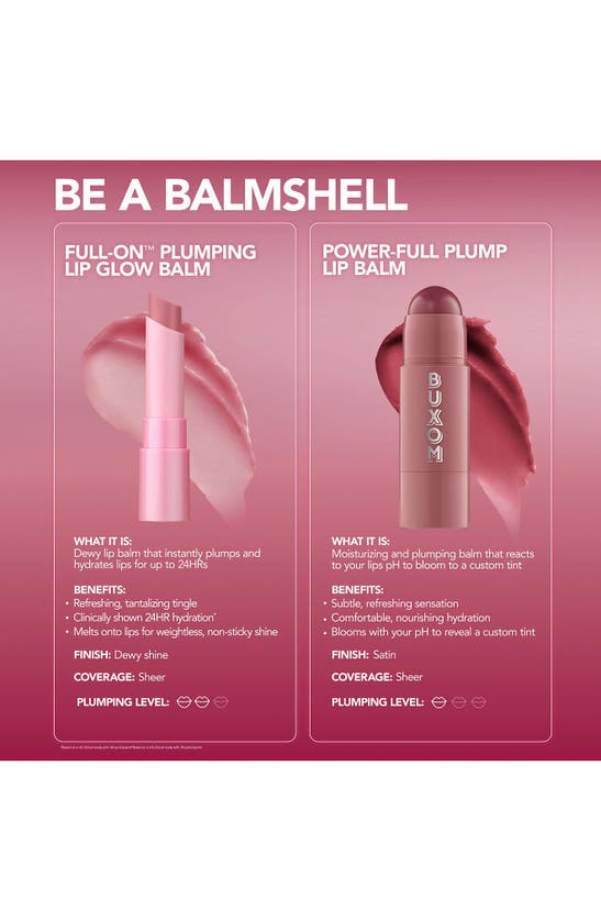 Buxom Full-on Plumping Lip Glow Balm In Coral Crush