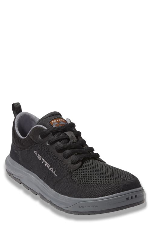 Brewer 2.0 Water Resistant Running Shoe in Carbon Black