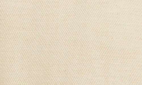Vince Cropped Twill Linen-blend Jacket In Lemon Stone