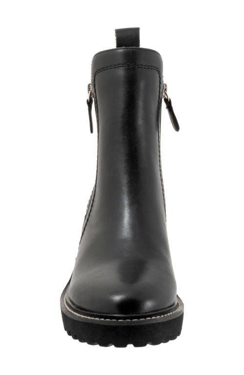Eos Footwear Parson Lug Sole Bootie In Black