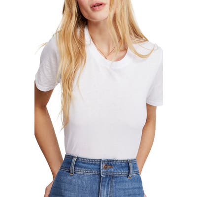 Free People In My Tee Bodysuit, White