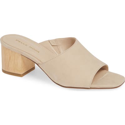 Pelle Moda Whitney Slide Sandal, Beige