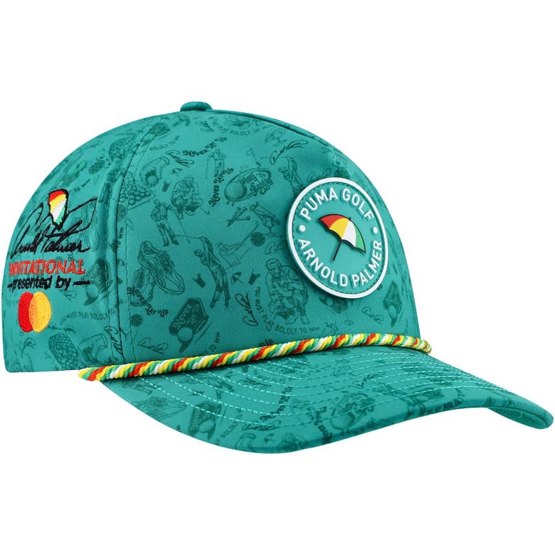 Shop Puma Green Arnold Palmer Invitational Flexfit Tech Rope Adjustable Hat