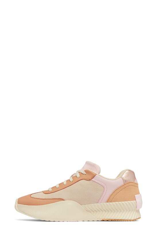 Shop Sorel Ona Blvd Waterproof Platform Sneaker In Honest Beige/ Whitened Pink