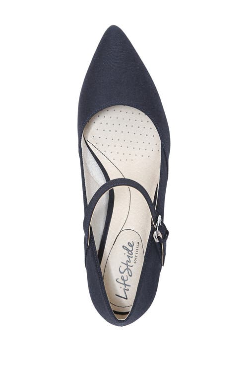 LifeStride Sandrine Mary Jane Pump in Navy at Nordstrom, Size 10