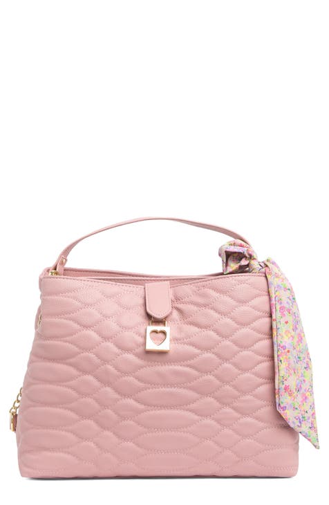 Quilted Crossbody Tote Bag