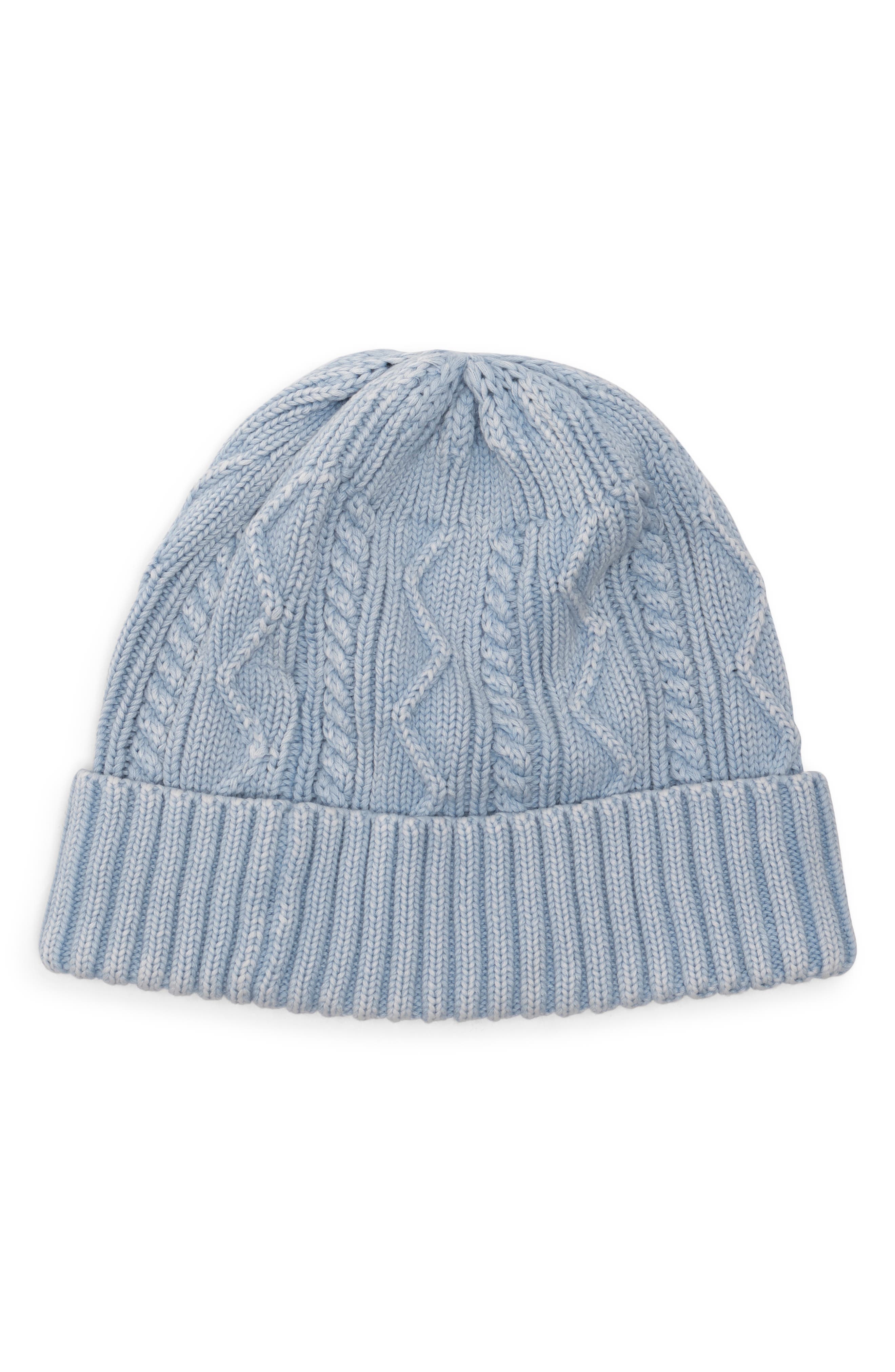 blue womens beanie