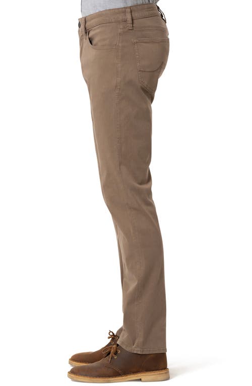 Shop 34 Heritage Charisma Relaxed Straight Leg Twill Pants In Timber Twill