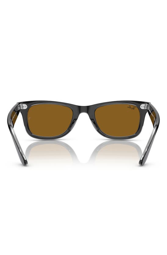 Ray Ban Classic 50mm Wayfarer Sunglasses In Brown