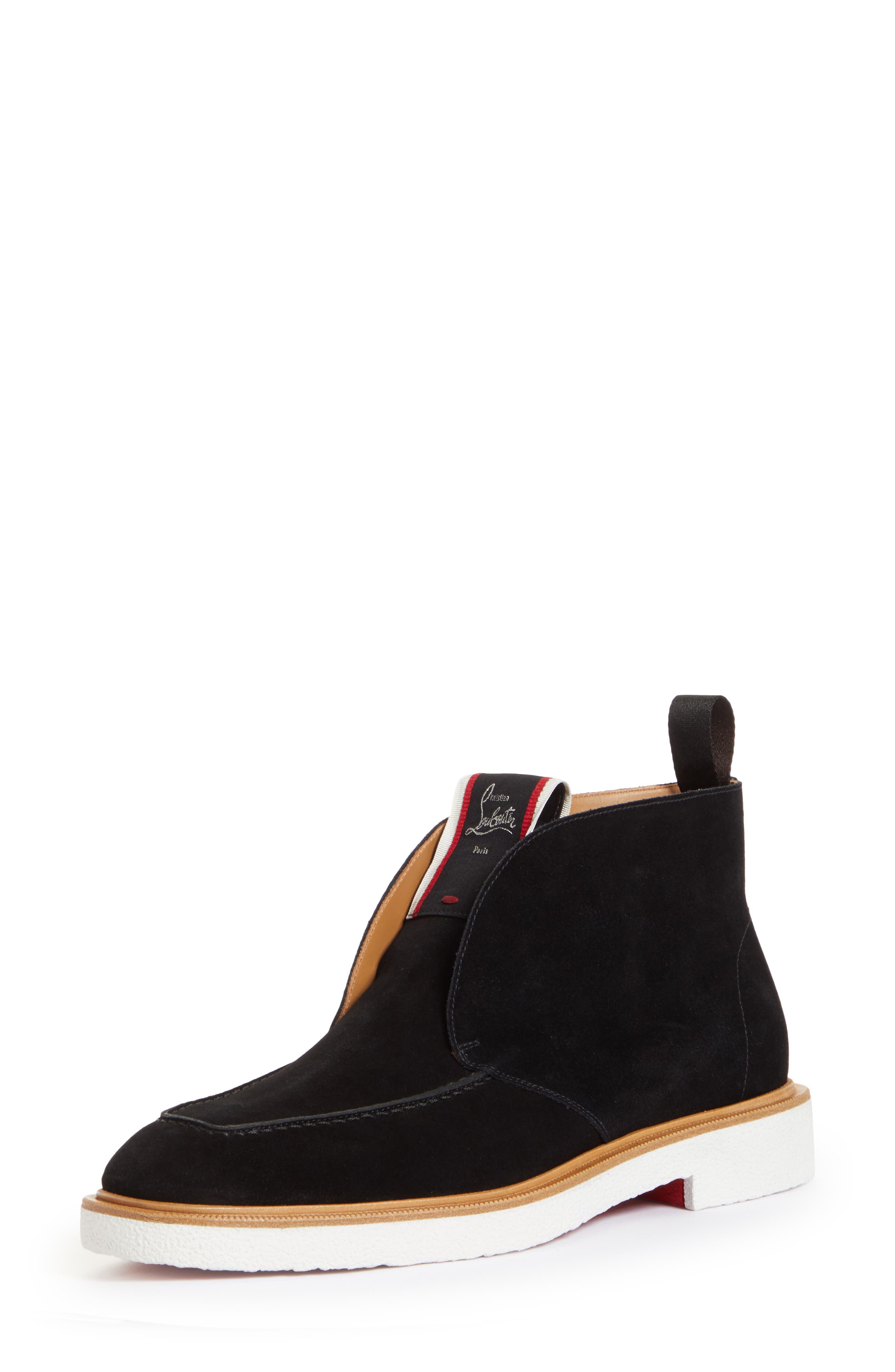 Christian Louboutin Our Fight Apron Toe Combat Boot in Black for Men