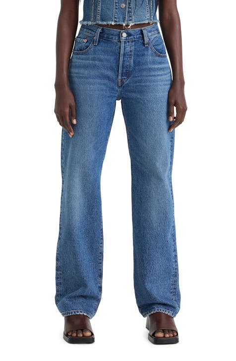 Levi's Women's High-Waisted Straight Jeans 