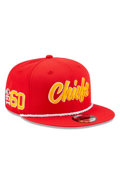 Click to view more detailed imagery on our partner's website New Era Nfl Snapback Baseball Hat In Kansas City Chiefs