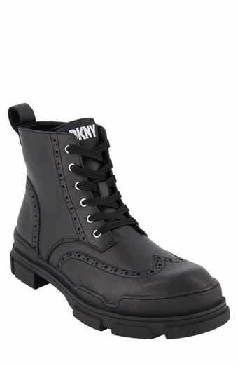 DKNY High Top Zip Combat Boot Men Nordstromrack