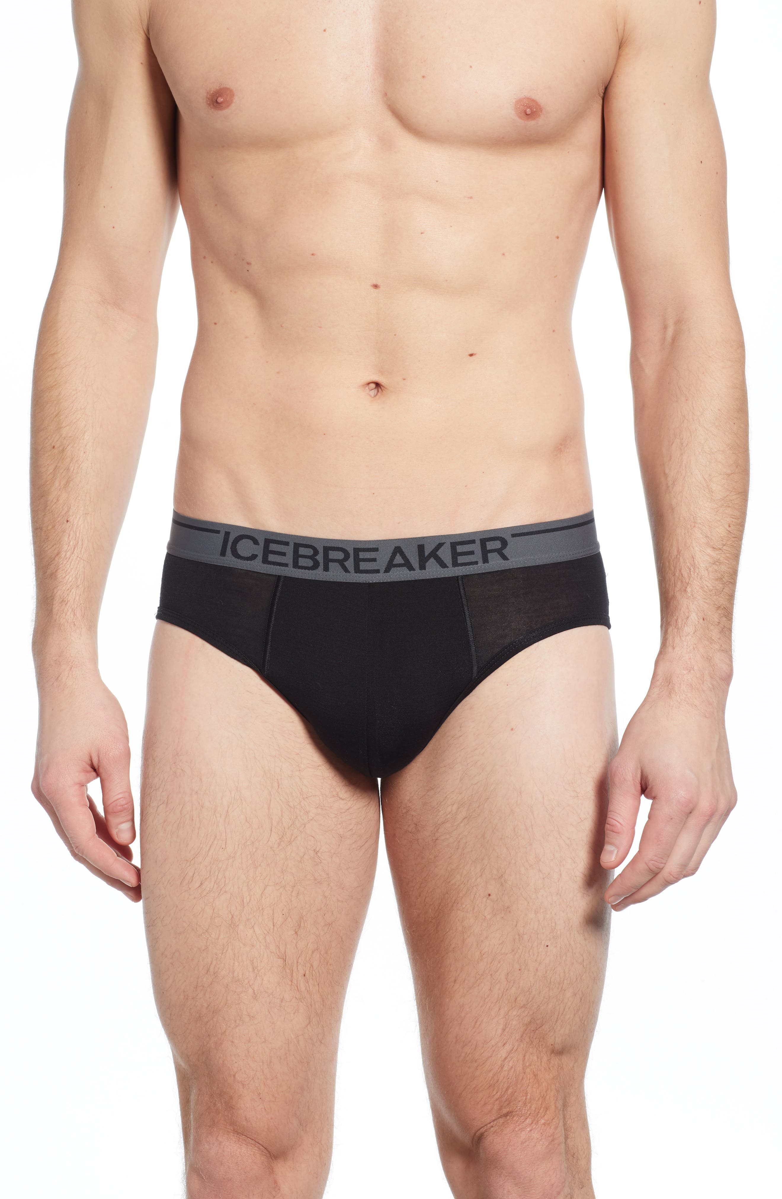 Icebreaker Anatomica Briefs, Black