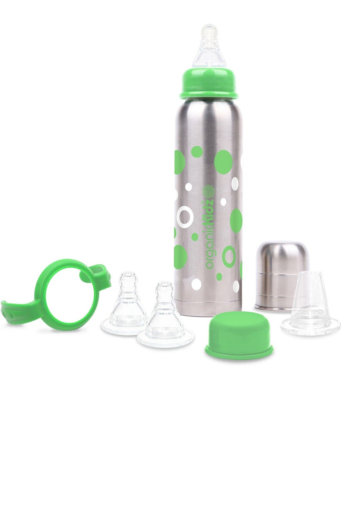 organicKidz™ 'Baby Grows Up' Thermal Stainless Steel 9 oz. Baby Bottle