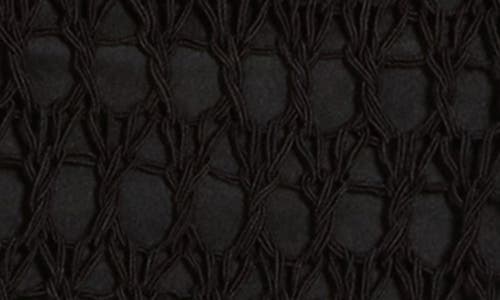 Theory Lace Tank In Jet Black