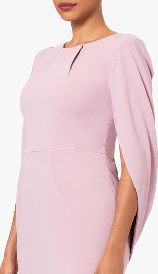 Betsy and adam draped sheath dress best sale