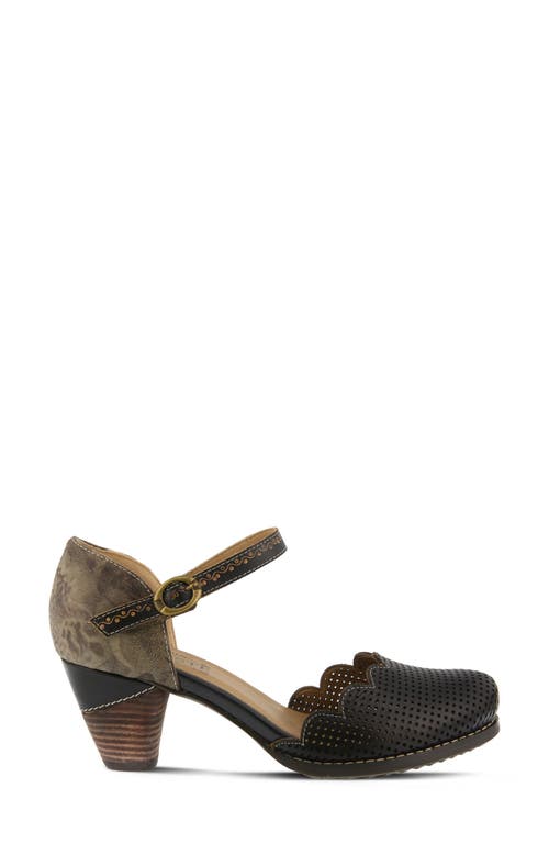 Shop L'artiste By Spring Step L'artiste Parchelle Pump In Black Leather