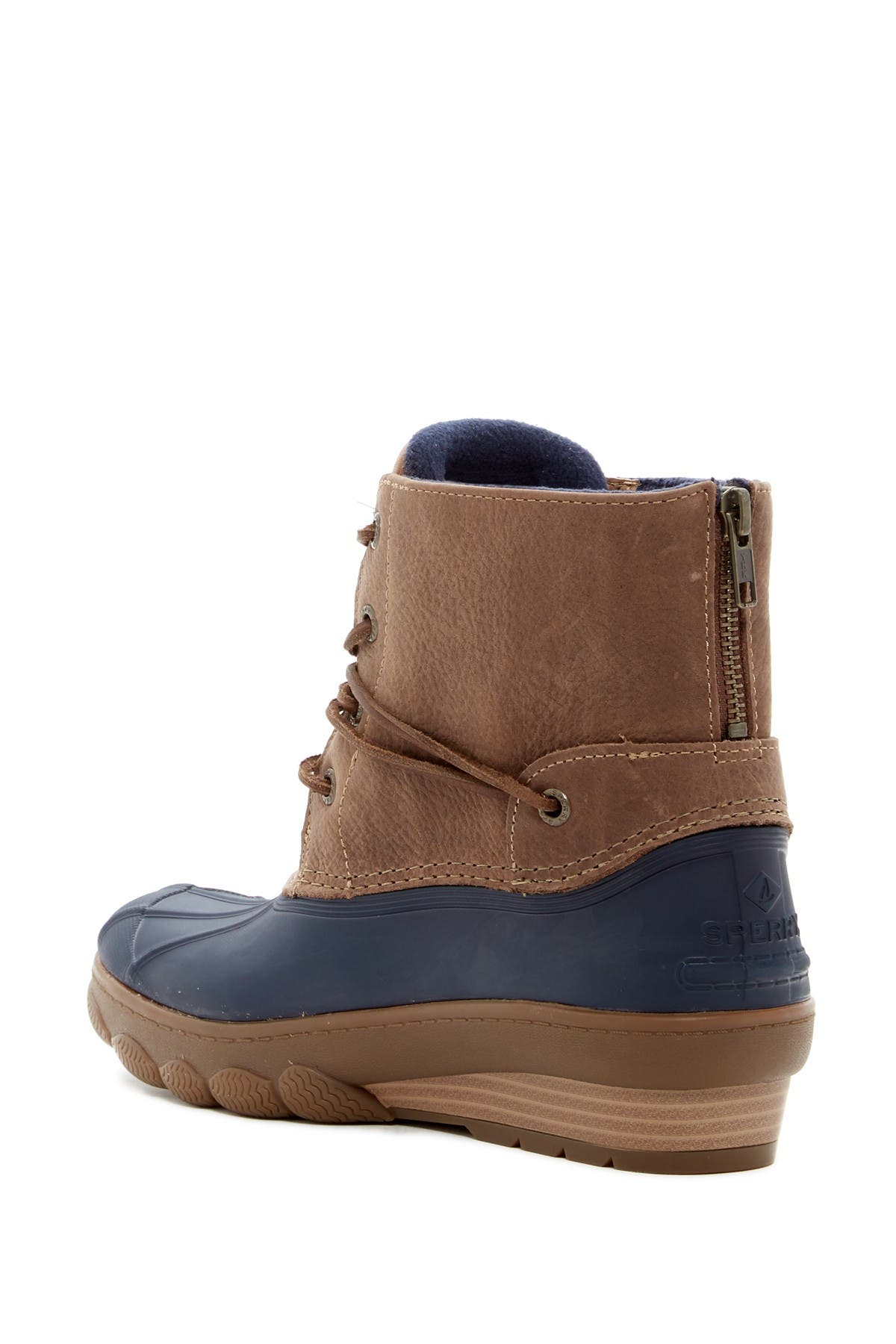 sperry saltwater tide wedge boot