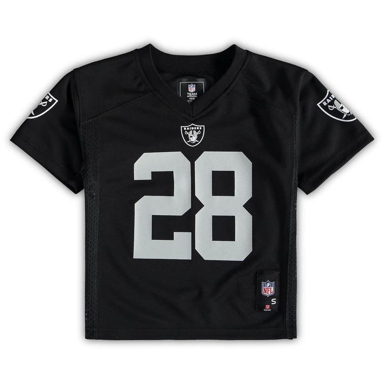 Raiders NFL Replica Black Jersey