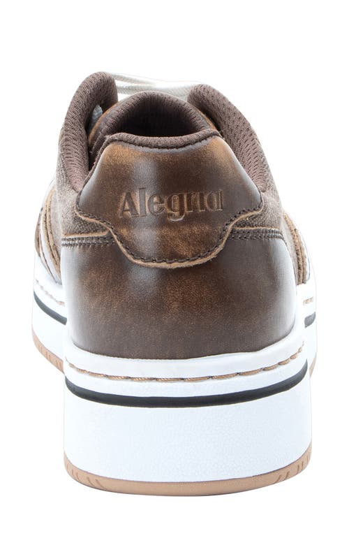 Shop Alegria By Pg Lite Alyster Platform Sneaker In Brown