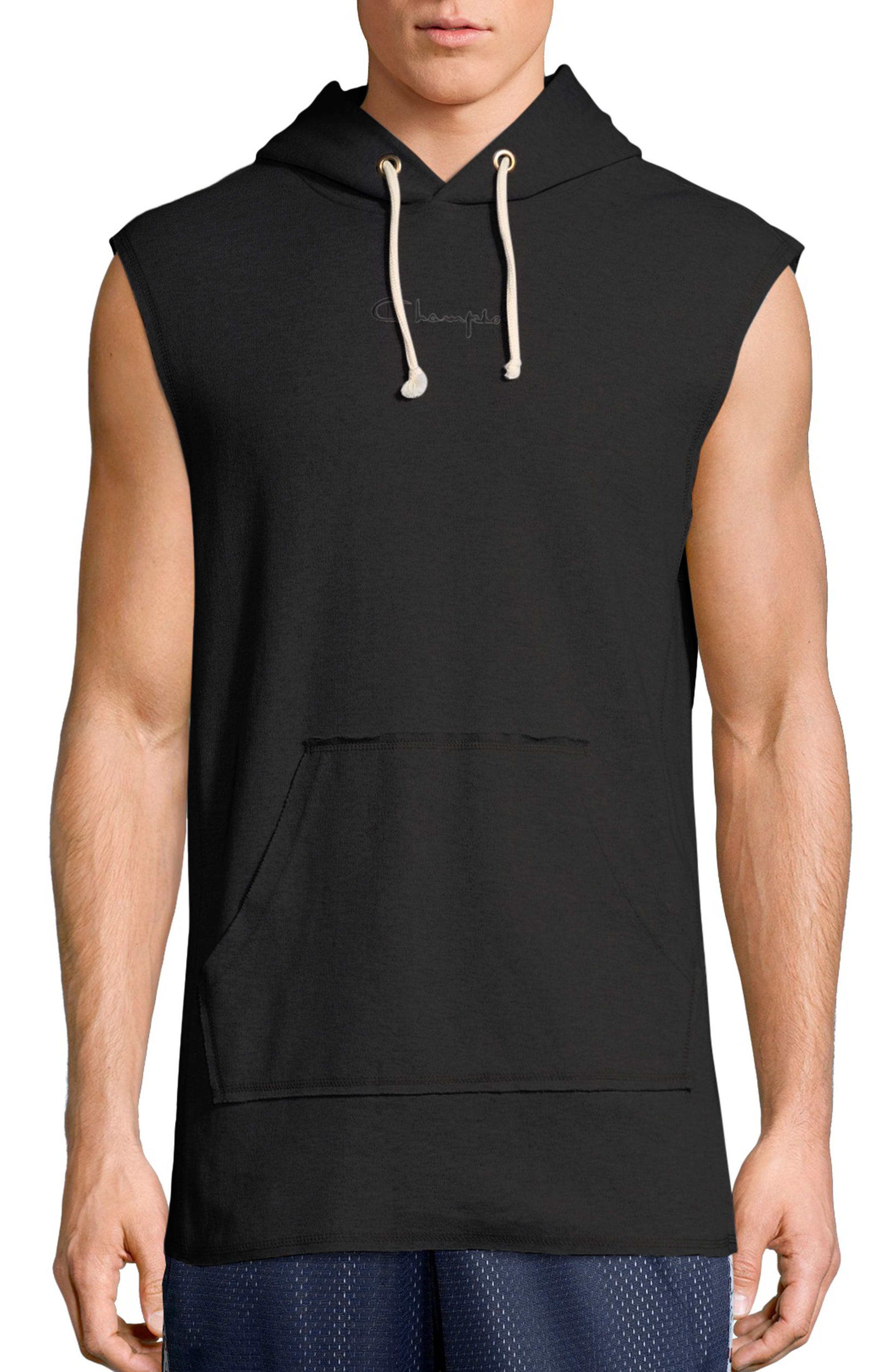 middleweight sleeveless hoodie