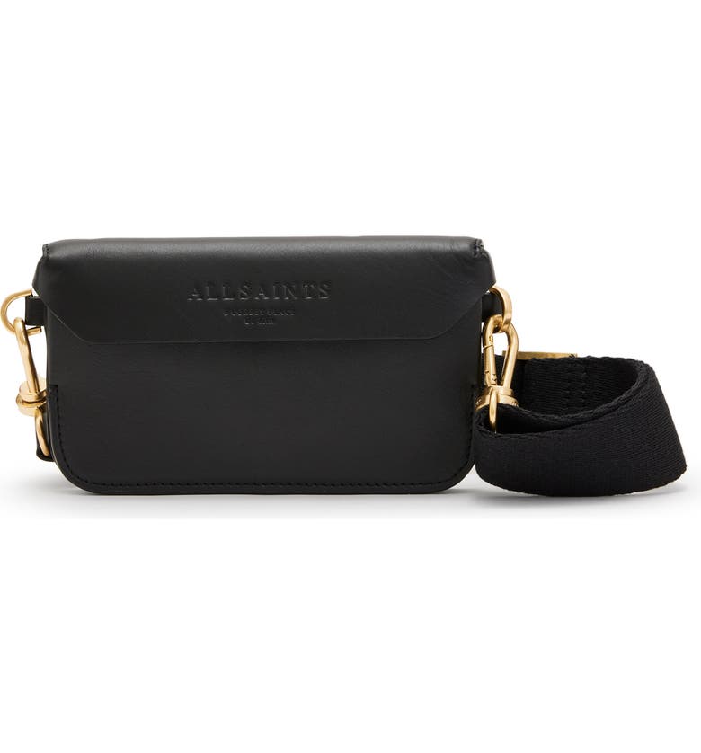AllSaints Zoe Leather Crossbody Bag | Nordstrom
