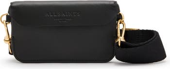 AllSaints Zoe Leather Crossbody Bag | Nordstrom