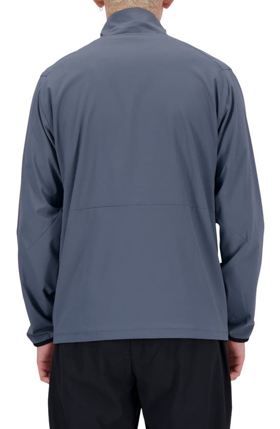 New Balance Athletics Stretch Woven Jacket In Graphite