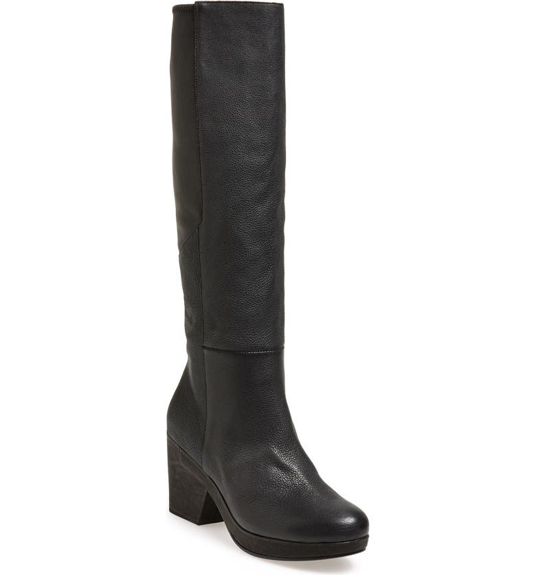 Eileen Fisher 'Ivy' Leather Tall Boot (Women) | Nordstrom