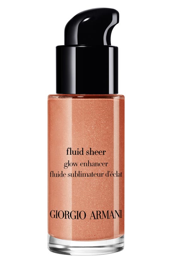 Armani Collezioni Fluid Sheer Glow Enhancer Highlighter 11 0.61 oz In 11 Bronze Blush