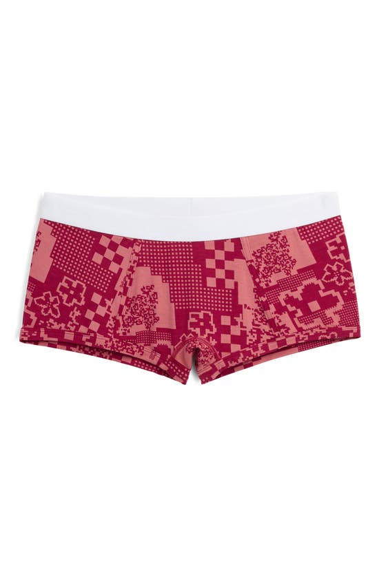 Tomboyx Stretch Modal Boyshorts In Pixel Me This