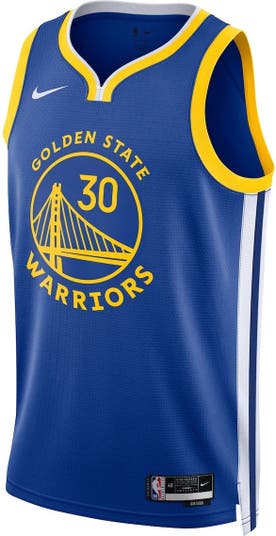 Unisex Nike Stephen Curry White Golden State Warriors Swingman