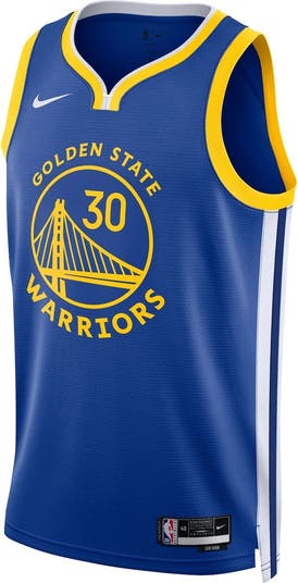 NBA GOLDEN STATE WARRIORS ASSOCIATION SWINGMAN JERSEY STEPHEN CURRY