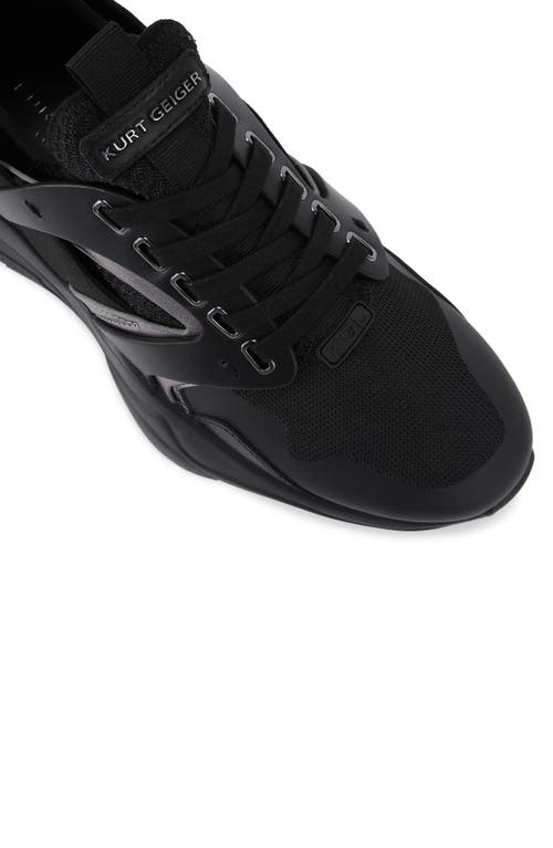 Shop Kurt Geiger London Richmond Sneaker In Black