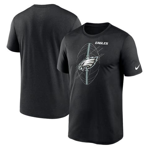 Nike Men's Dri-Fit Yard Line (NFL Philadelphia Eagles) Polo in White, Size: Medium | 00HT01RB86-06S