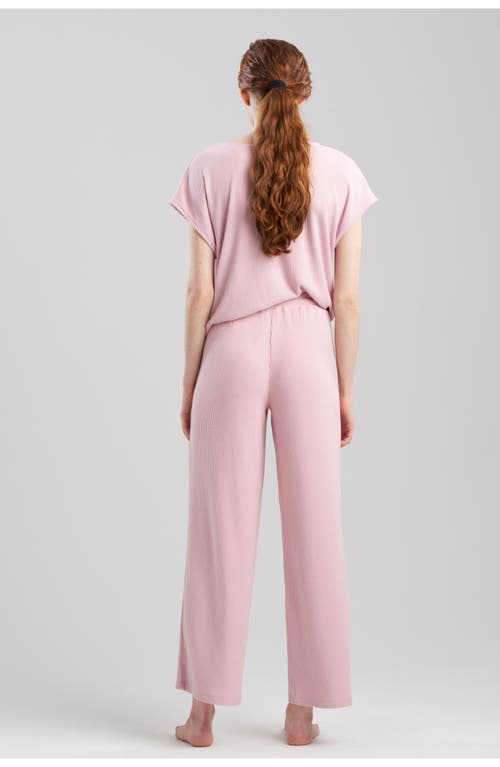 Shop Natori Eden Everywhere Straight Leg Pant In Light Pink