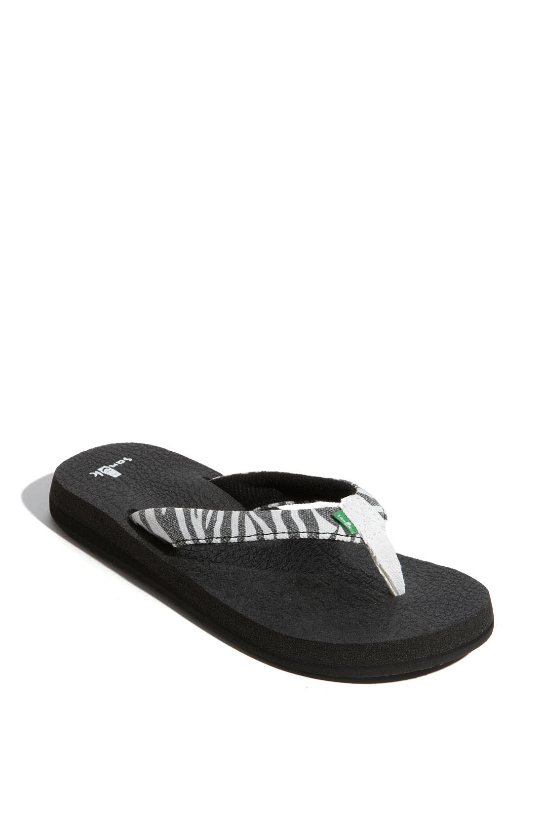 sanuk wildlife flip flops