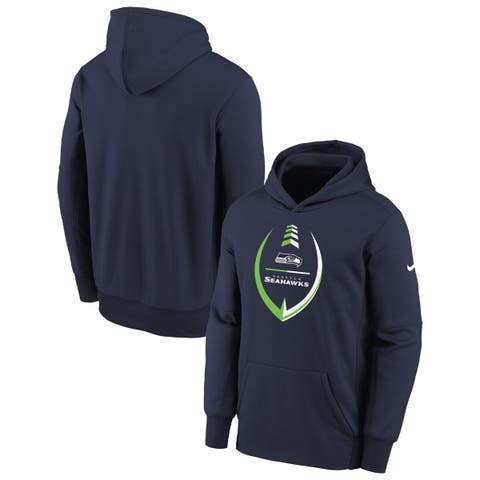 Youth Nike Royal Los Angeles Rams Icon Performance Pullover Hoodie