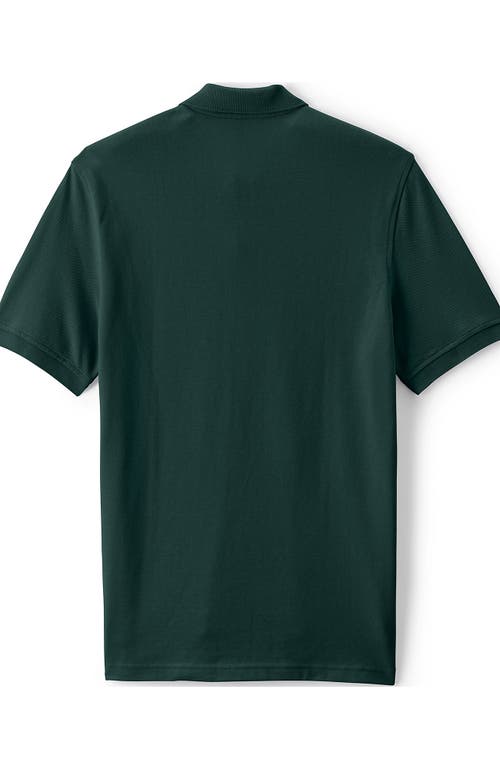 LANDS' END LANDS' END SCHOOL UNIFORM YOUNG  SHORT SLEEVE MESH POLO SHIRT 
