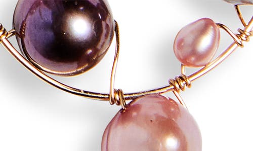 Isshi Molecule Hoop Earrings In Night Sky
