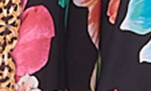 Ranee's Ranees Belted Kimono In Black
