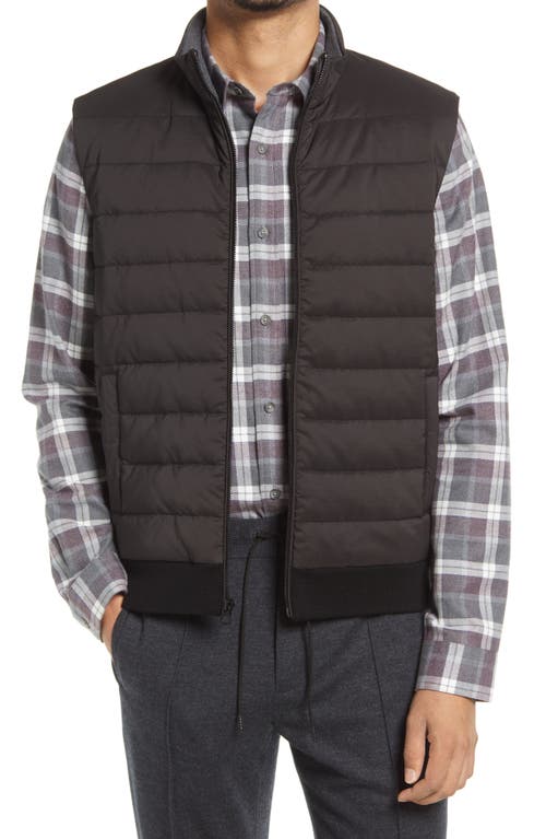 Quilted Vest in Black