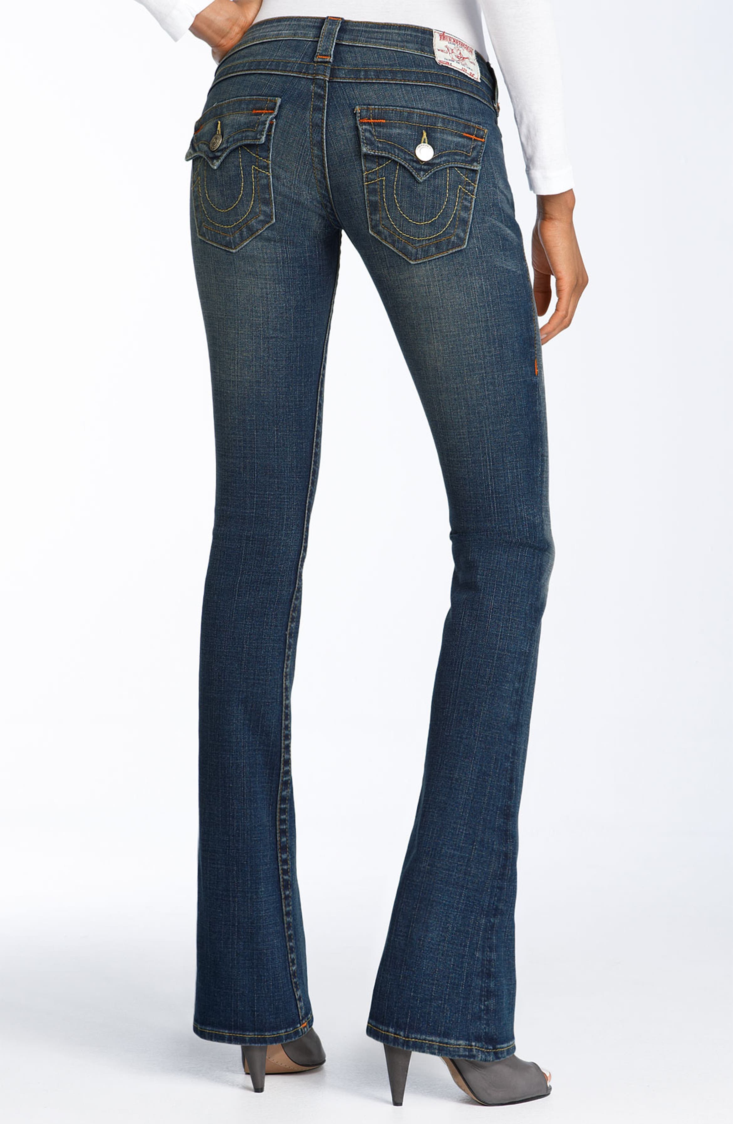 True Religion Brand Jeans 'Tony' Lean Bootcut Stretch Jeans (Lonestar ...