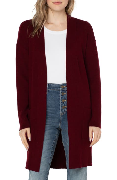 Nordstrom deals red cardigan