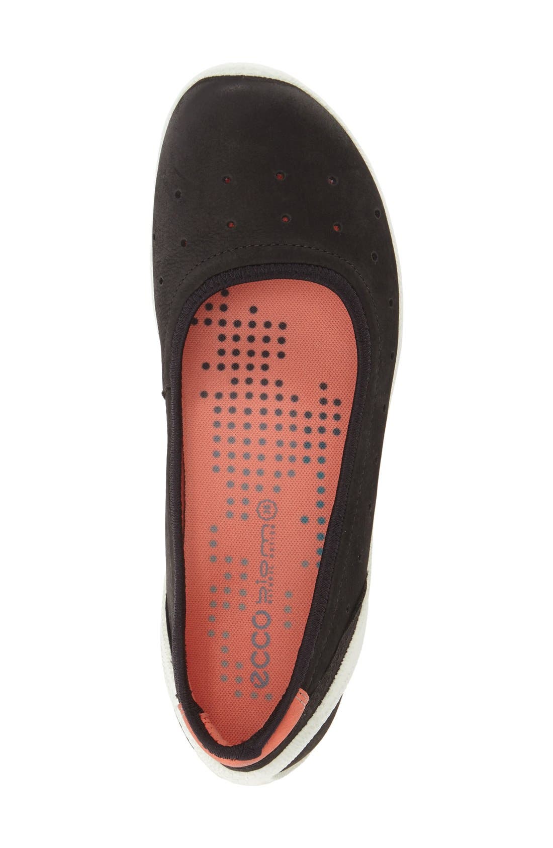 ecco biom lite ballerina flat