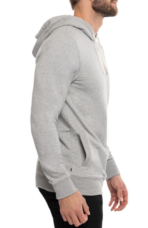 Shop Travismathew Cloud Hoodie In Heather Grey