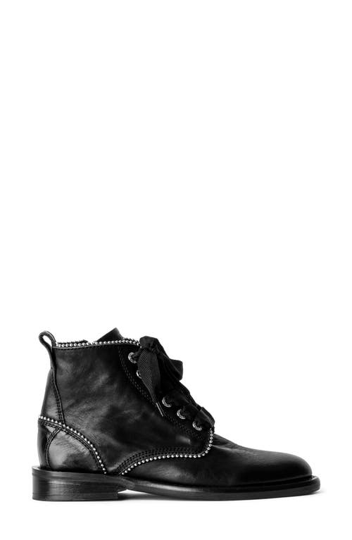 Shop Zadig & Voltaire Laureen Roma Boot In Noir