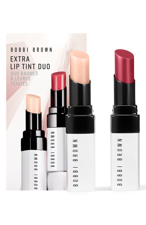 Bobbi Brown Extra Lip Tint Sheer Tinted Lip Balm Duo $70 Value